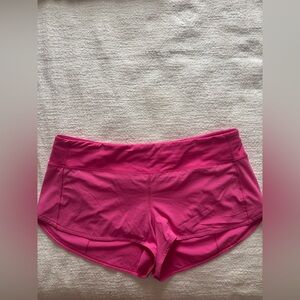 lululemon athletica Sonic Pink Speed Up Shorts 2.5 inches